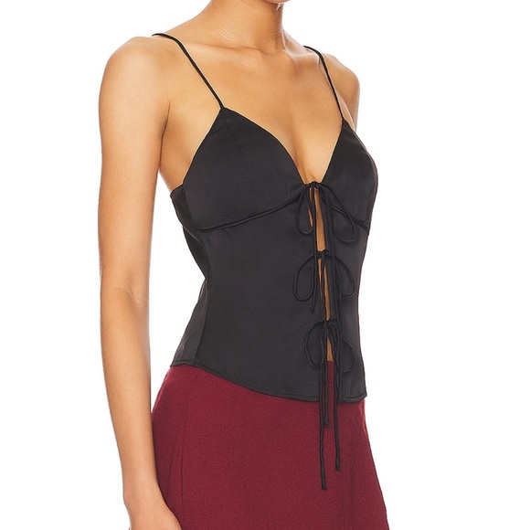 Anahi Cami Top in Black Superdown - Size M - Picture 2 of 12